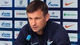 Сергей Семак на пресс-конференции.