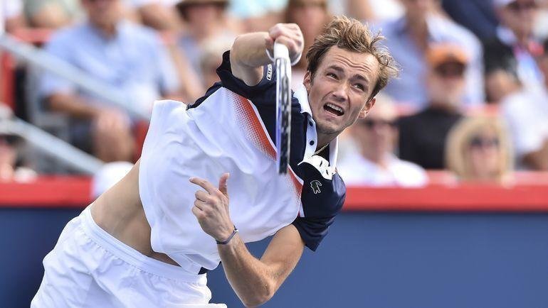 Даниил Медведев добрался до финала «Мастерса» в Монреале. Фото AFP Даниил Медведев добрался до финала «Мастерса» в Монреале. Фото AFP