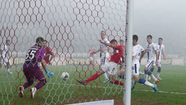 19 августа. Москва. «Спартак» - ЦСКА - 2:1. Самюэль Жиго (№2) забивает второй гол.