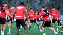 21 августа. Брага. Тренировка «Спартака».