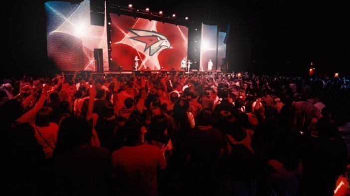 Новая арена «Авангарда». Новая арена «Авангарда».