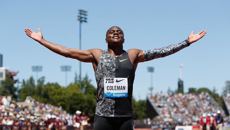 Кристиан Коулман. Фото AFP Кристиан Коулман. Фото AFP