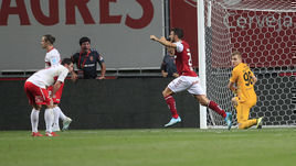 22 августа. Брага. "Брага" - "Спартак" - 1:0. 74-я минута. Красно-белые пропустили единственный гол.