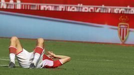 25 августа. Монако. "Монако" - "Ним" - 2:2. Полузащитник хозяев Александр Головин после окончания матча.