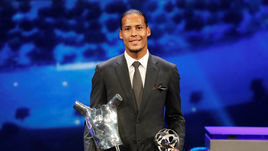 Защитник ван Дейк — лучший игрок Европы. Он обошел Месси и Роналду