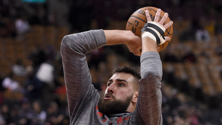 Йонас Валанчюнас. Фото REUTERS Йонас Валанчюнас. Фото REUTERS