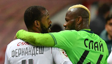 Новички «Краснодара» и «Динамо» - Мануэл Фернандеш и Силвестр Игбун.