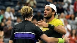 Медведев остался в Нью-Йорке один. Рублев не прошел в четвертьфинал