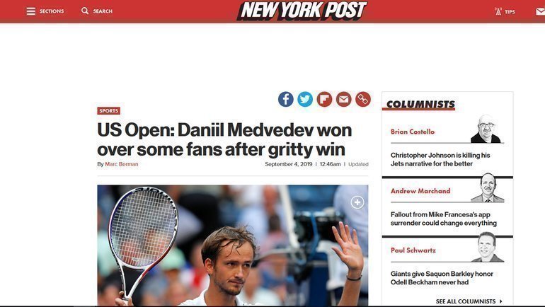 New York Post. New York Post.