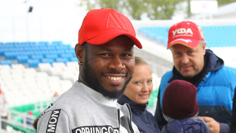 Сильвестр Игбун переехал из Уфы в «Динамо». Фото Валерий Шахов Сильвестр Игбун переехал из Уфы в «Динамо». Фото Валерий Шахов