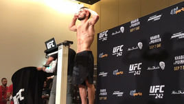 «Чувствую себя отлично». Хабиб сделал вес