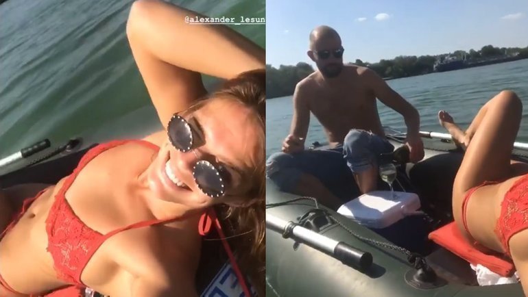 Юлия Ефимова и Александр Лесун. Фото Instagram Юлия Ефимова и Александр Лесун. Фото Instagram