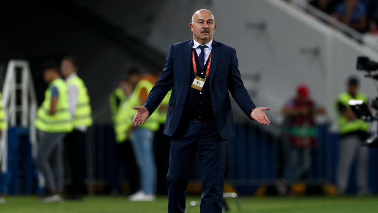 Станислав Черчесов. Фото Дарья Исаева, «СЭ» / Canon EOS-1D X Mark II Станислав Черчесов. Фото Дарья Исаева, «СЭ» / Canon EOS-1D X Mark II