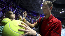 Даниил Медведев: «Я еще буду ломать ракетки. Но, надеюсь, что реже»