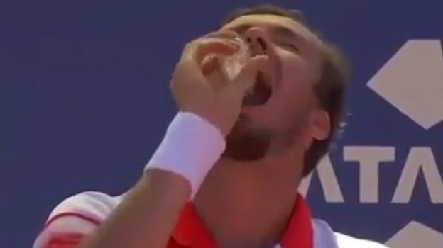 Даниил Медведев и солонка. Даниил Медведев и солонка.