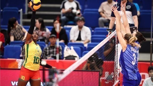 Россия - Камерун - 3:0. Фото FIVB Россия - Камерун - 3:0. Фото FIVB