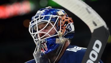 Вратарь «Магнитки» Василий Кошечкин.