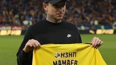 Павел Мамаев по время своей презентации как игрока «Ростова».