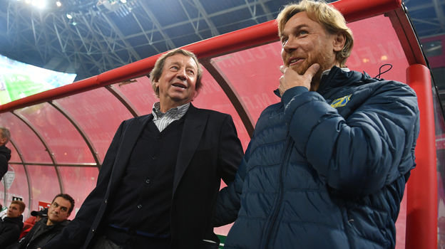 Юрий Семин и Валерий Карпин. Фото Александр Федоров, «СЭ» / Canon EOS-1D X Mark II Юрий Семин и Валерий Карпин. Фото Александр Федоров, «СЭ» / Canon EOS-1D X Mark II