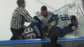 Безумная бойня в молодежной лиге. 258 минут штрафа команд из Казахстана и России