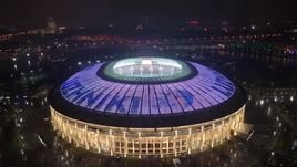 Наши парни — матч в Лужниках: съемка с коптера!