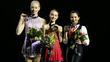 Анна Щербакова стала победительницей этапа серии «Гран-при» в США, Елизавета Туктамышева — третья.