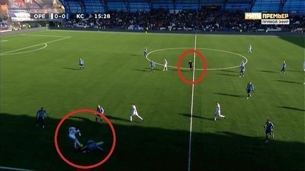 Эпизод матча. Эпизод матча.