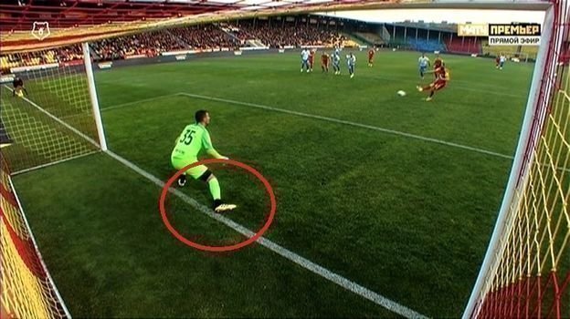 Первый пенальти. Первый пенальти.