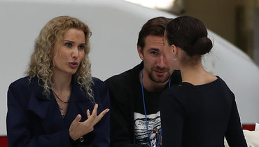 Этери Тутберидзе и Алина Загитова.