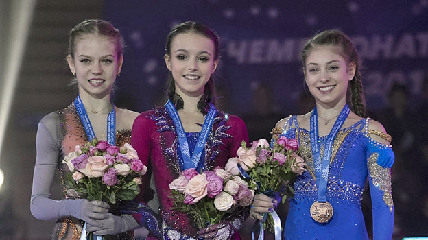 Пьедестал последнего женского чемпионата России. Фото Ксения Нуртдинова Пьедестал последнего женского чемпионата России. Фото Ксения Нуртдинова