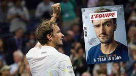 «Царь родился». Даниил Медведев — о своем стиле, поведении, деньгах и жене