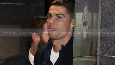 Криштиану Роналду в Москве.