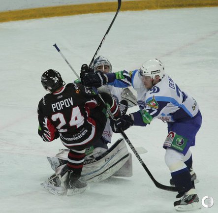"АВАНГАРД" ПЕРЕИГРАЛ МИНСКОЕ "ДИНАМО". БЕЗ ДРАКИ НЕ ОБОШЛОСЬ!