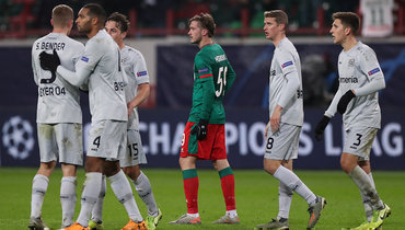 26 ноября. Москва. «Локомотив» — «Байер» — 0:2. Алексей Миранчук после матча.