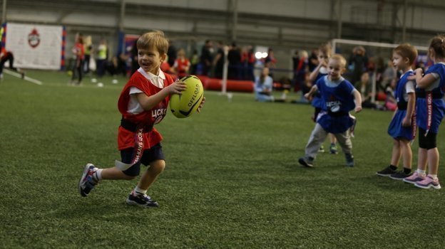 Детский фестиваль ЦСКА по тэг-регби. Детский фестиваль ЦСКА по тэг-регби.