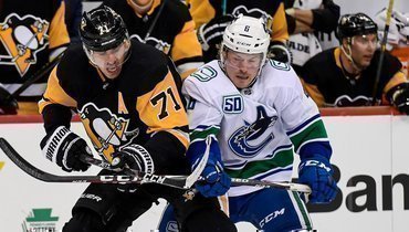 28 ноября. Питтсбург. «Питтсбург» — «Ванкувер» — 8:6. Евгений Малкин (№71) набрал 5 очков.