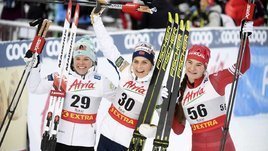 У Непряевой первый подиум в сезоне. Йохауг привезла всем пропасть