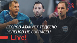 Егоров атакует Тедеско. Зеленов не согласен