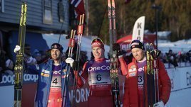 Клебо, подвинься. Большунов идет!