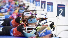 Женская эстафета в Эстерсунде