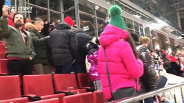 Фанаты «Спартака» массово покинули стадион