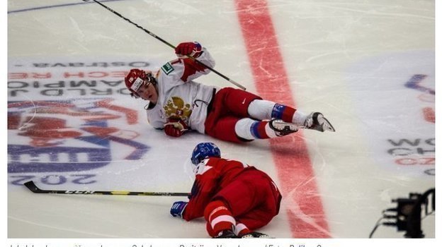 Чешские СМИ празднуют сенсационную победу над Россией. Чешские СМИ празднуют сенсационную победу над Россией.