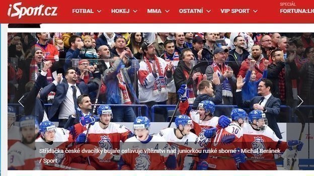 Чешские СМИ празднуют сенсационную победу над Россией. Чешские СМИ празднуют сенсационную победу над Россией.