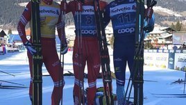 Большунов и Устюгов зажгли в Тоблахе. Но Клебо очень близко