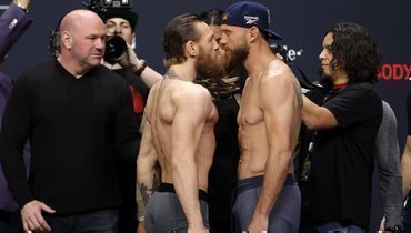 17 января. Лас-Вегас. Конор Макгрегор и Дональд Серроне.