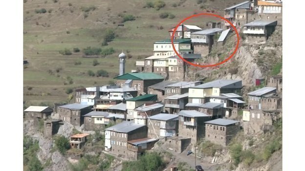 Сильди, кружком отмечен дом Хабиба Нурмагомедова. Фото instagram.com Сильди, кружком отмечен дом Хабиба Нурмагомедова. Фото instagram.com