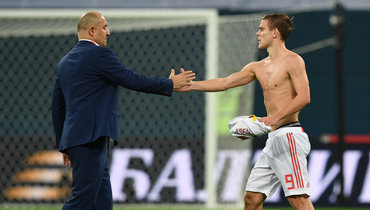 Станислав Черчесов и Александр Кокорин.