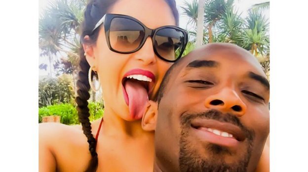 Коби Брайант и его жена Ванесса. Коби Брайант и его жена Ванесса.