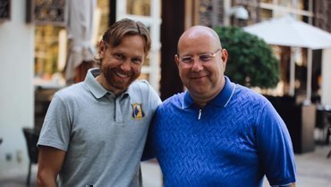 Валерий Карпин и президент «Ростова» Арташес Арутюнянц.