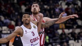Из Греции на щите. ЦСКА не справился с «Олимпиакосом»